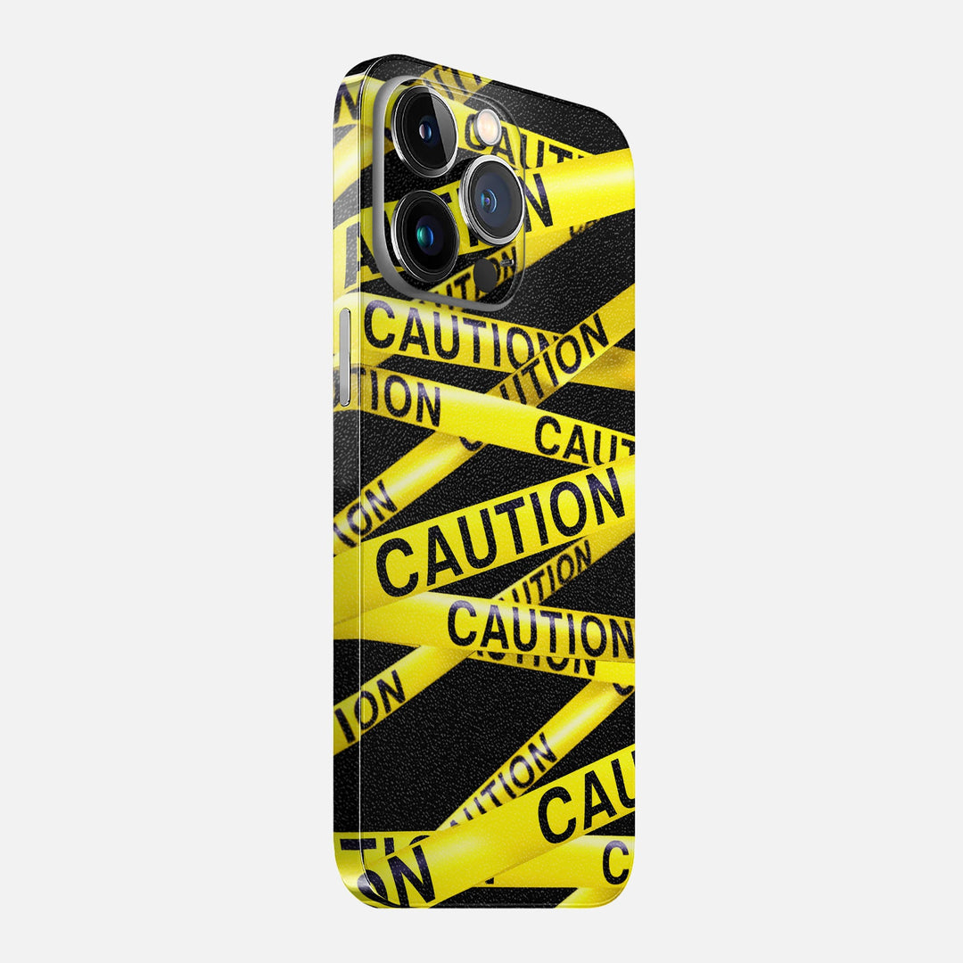 Caution Tape Skin for iPhone
