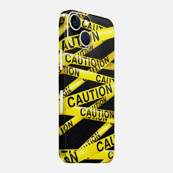 Caution Tape Skin for iPhone
