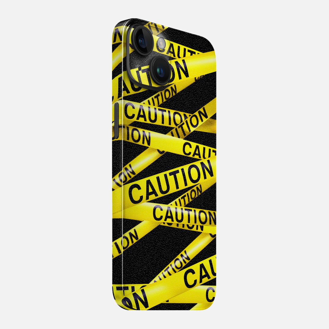 Caution Tape Skin for iPhone