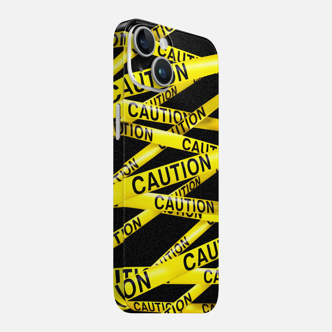 Caution Tape Skin for iPhone