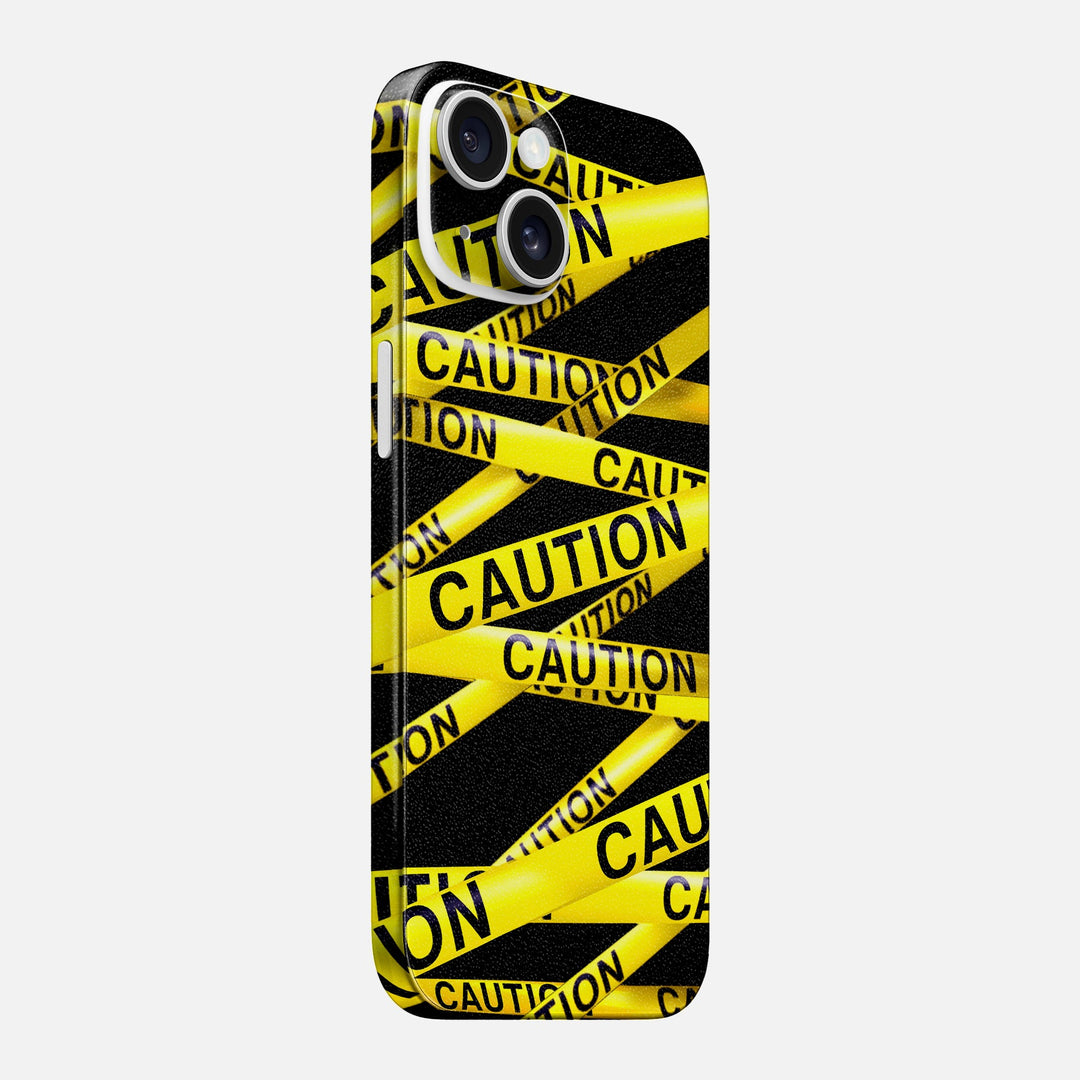 Caution Tape Skin for iPhone