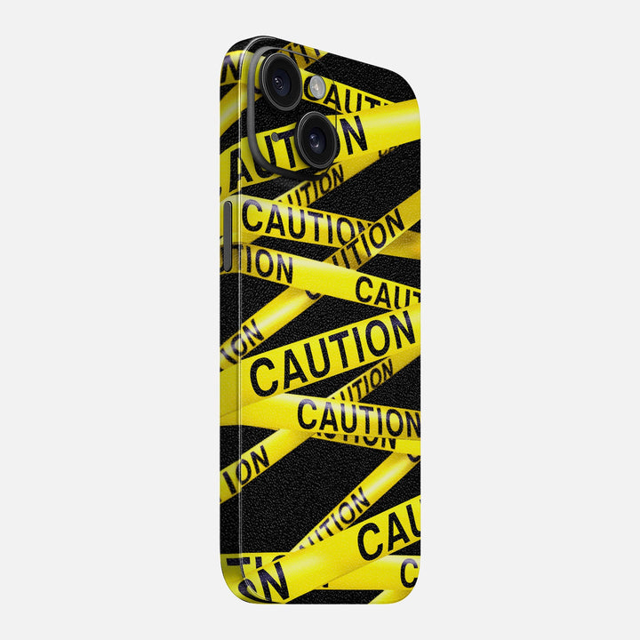 Caution Tape Skin for iPhone