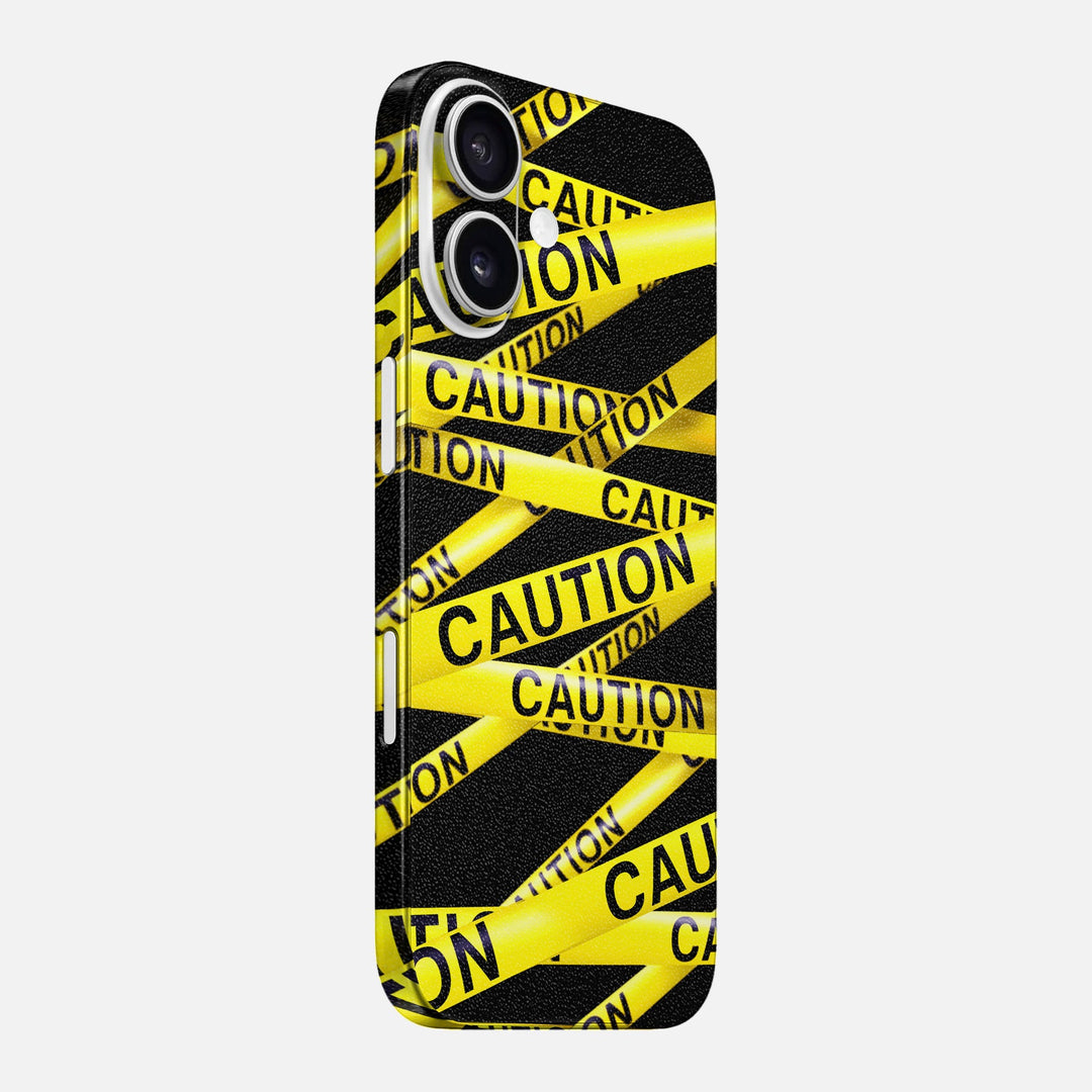 Caution Tape Skin for iPhone