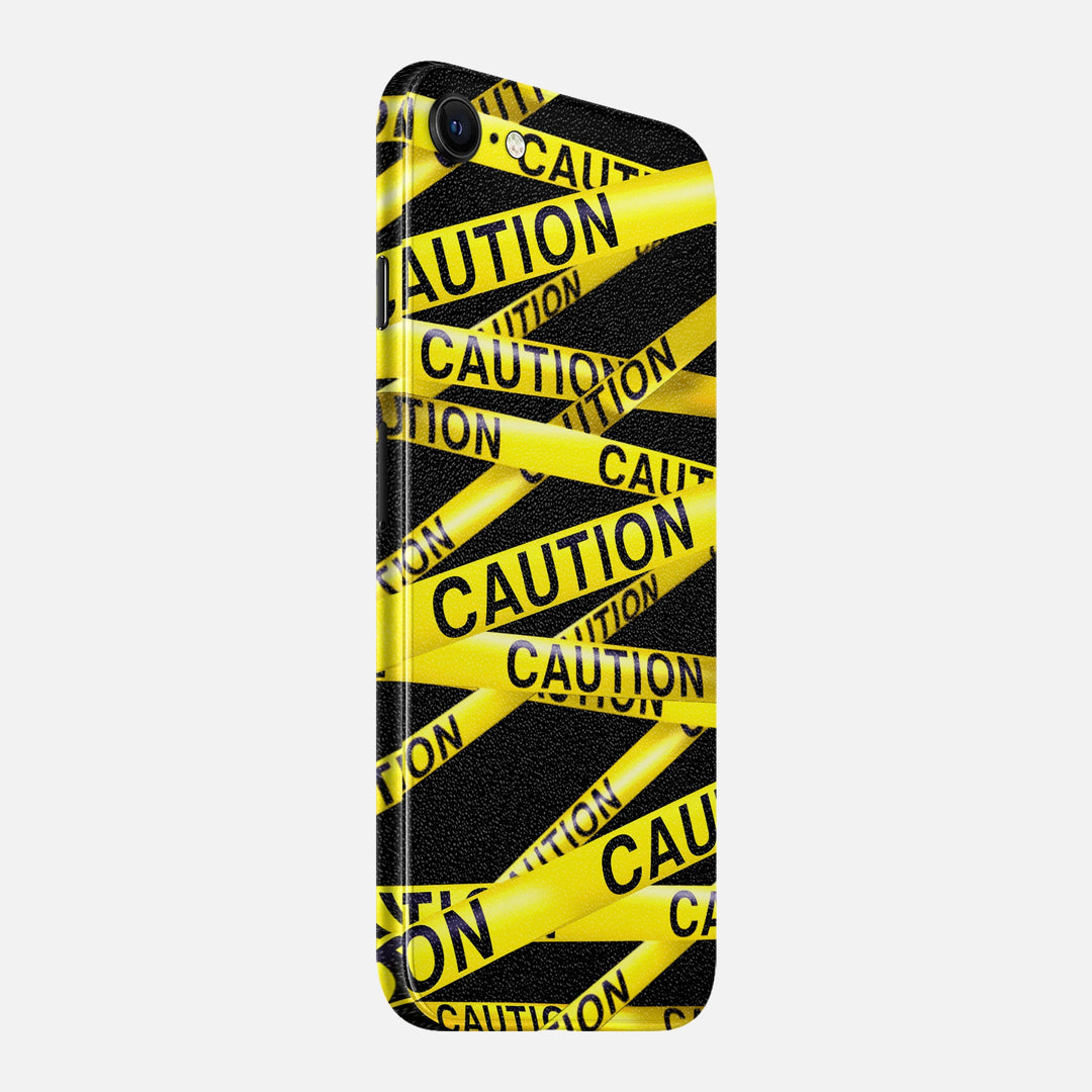 Caution Tape Skin for iPhone