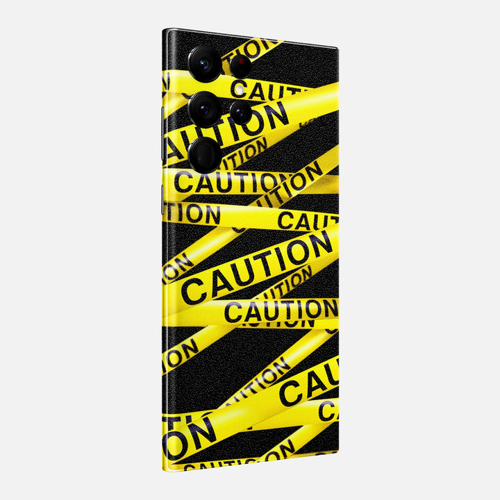 Caution Tape Skin for Samsung Galaxy