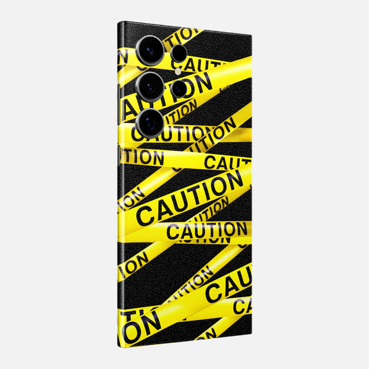 Caution Tape Skin for Samsung Galaxy