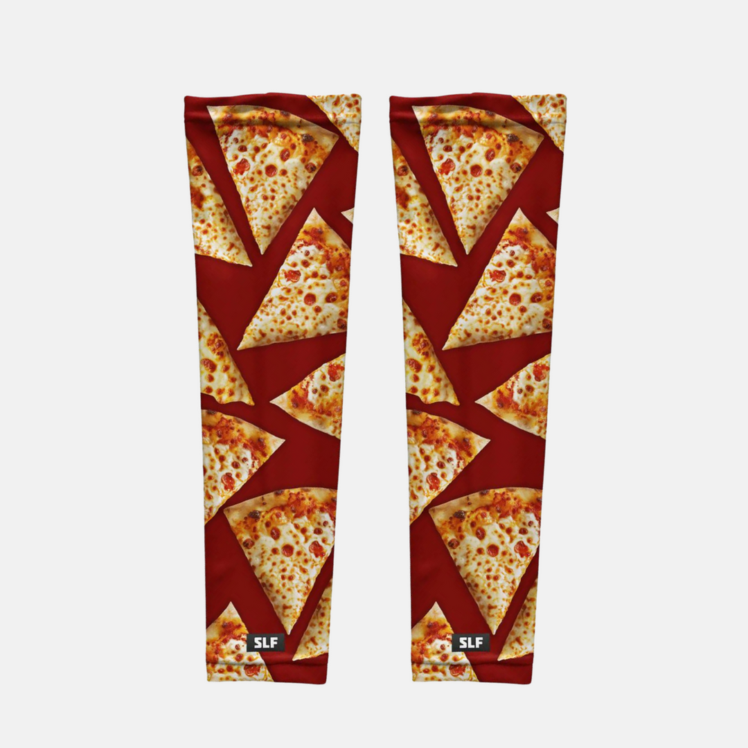 Cheese Pizza UV Arm Sleeves (pair)