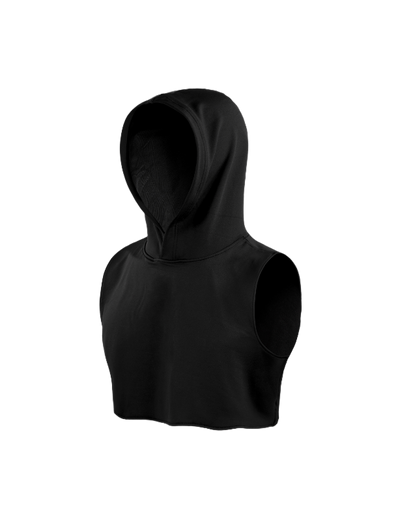Football Crop Top Hoodie