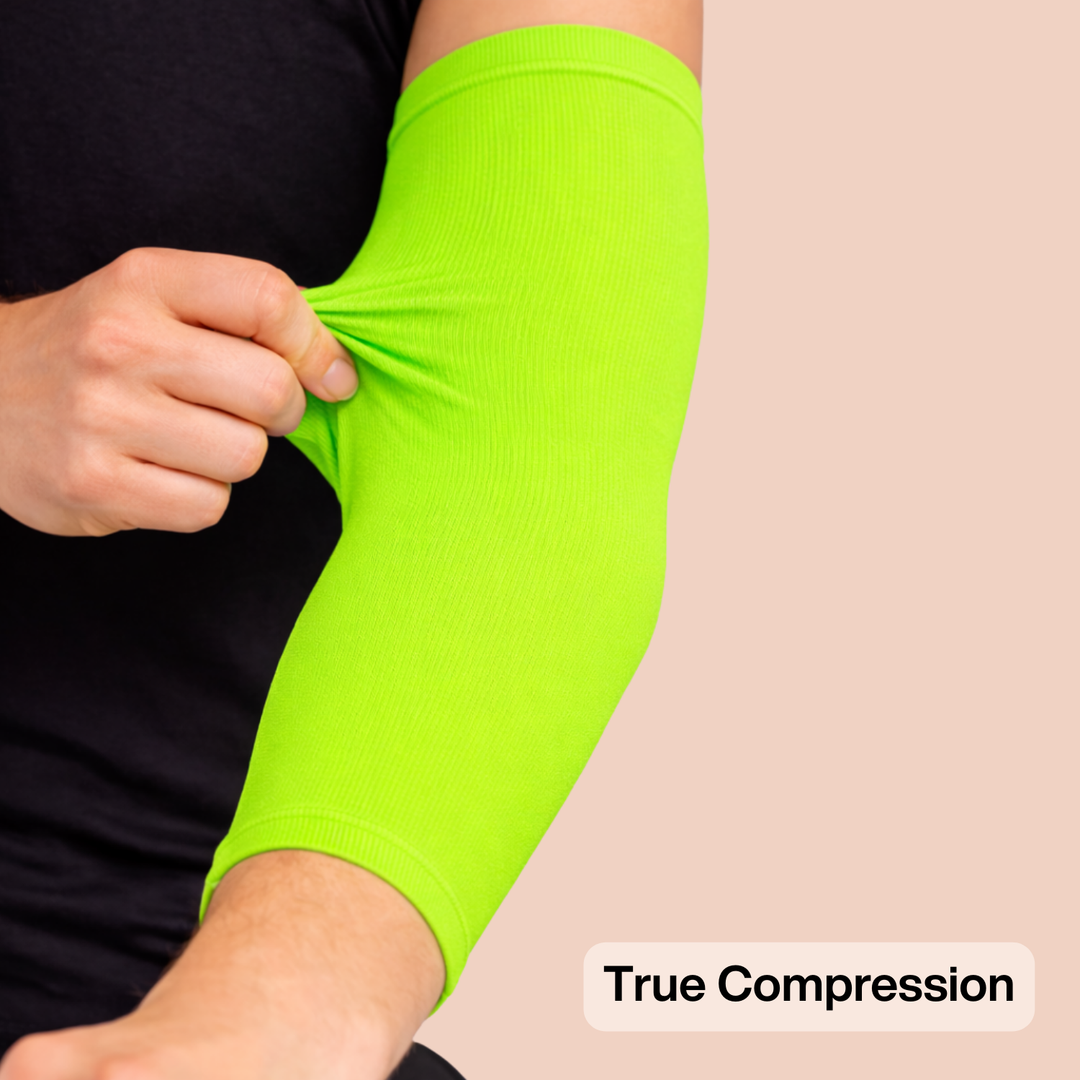 Hot Green Compression Arm Sleeve