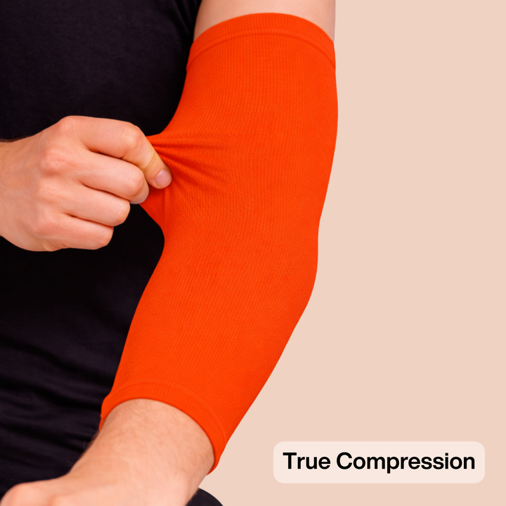Hue Orange Compression Arm Sleeve