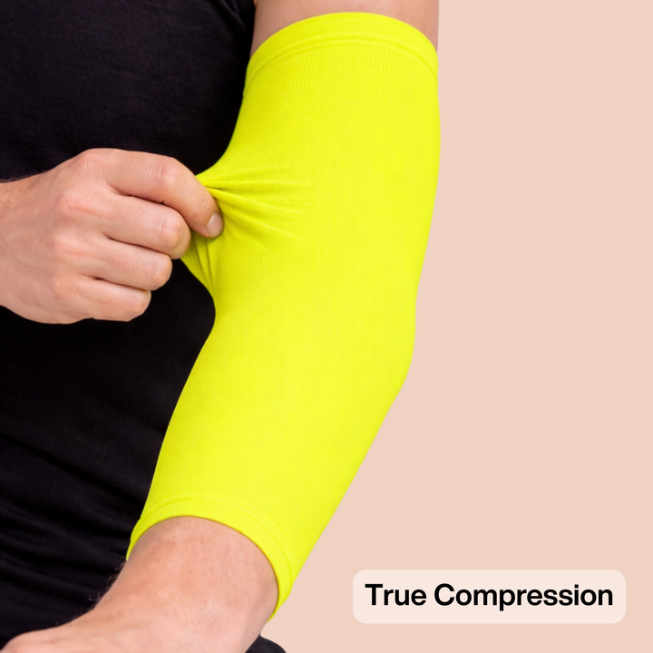 Safety Yellow Compression Arm Sleeve