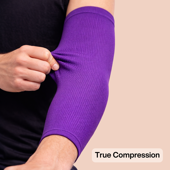 Hue Purple Compression Arm Sleeve