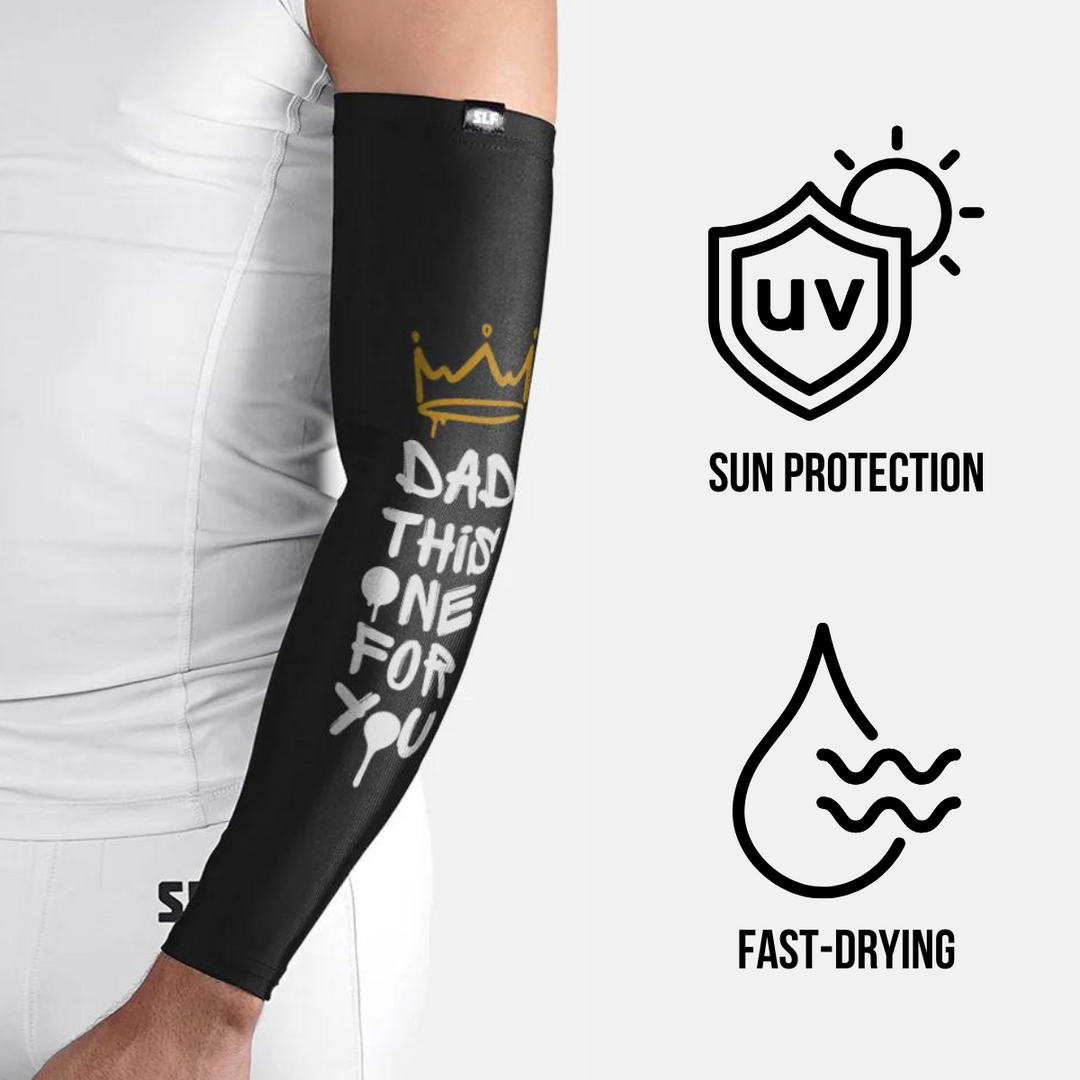 Dad This One For You UV Arm Sleeves (pair)