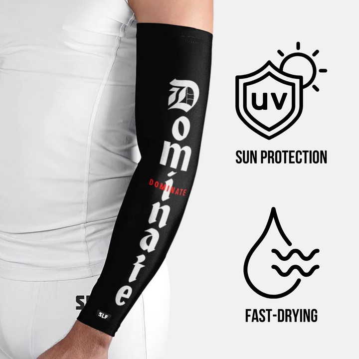 Dominate Black UV Arm Sleeves (pair)