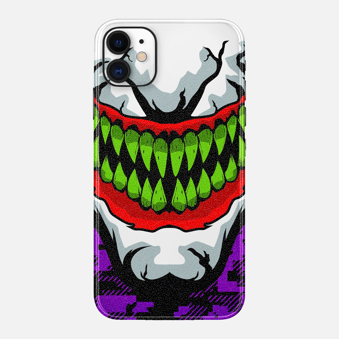 Green Grin Skin for iPhone