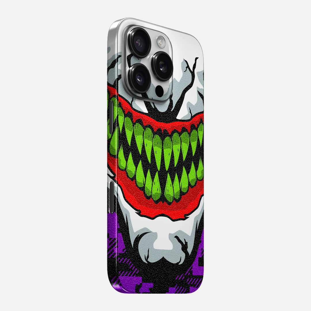 Green Grin Skin for iPhone