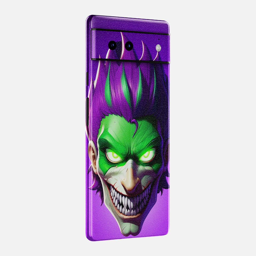 Green Grin Reborn Skin for Google Pixel