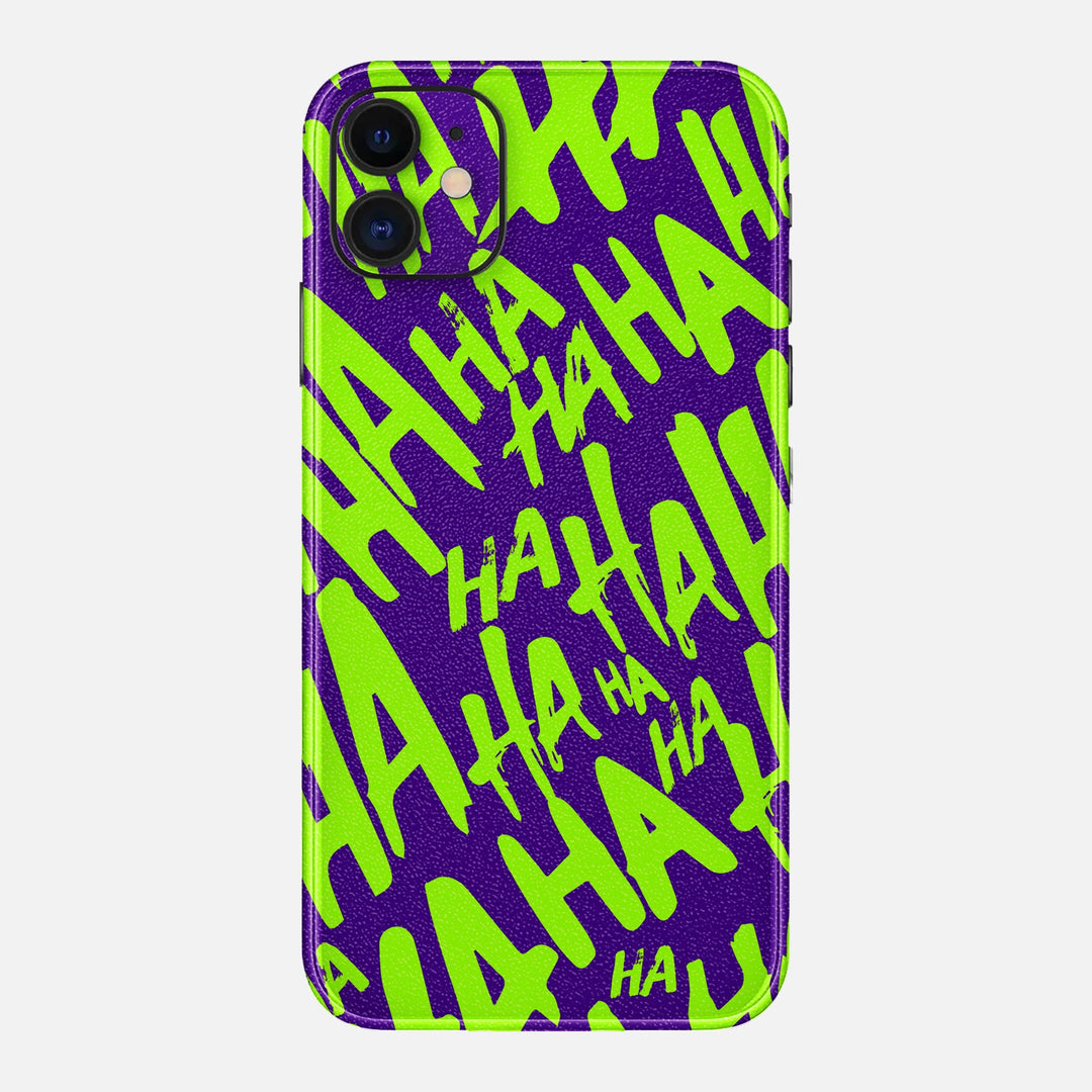 Ha Ha Ha Purple Skin for iPhone
