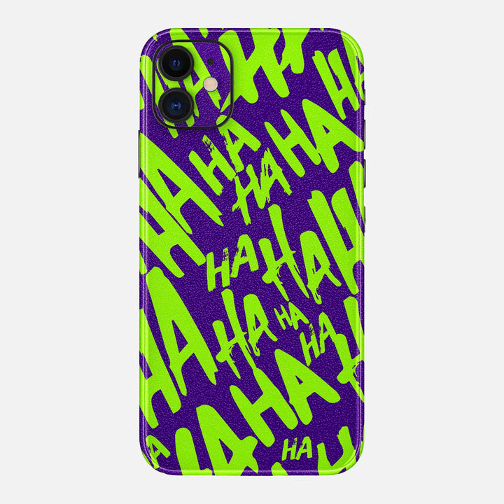 Ha Ha Ha Purple Skin for iPhone