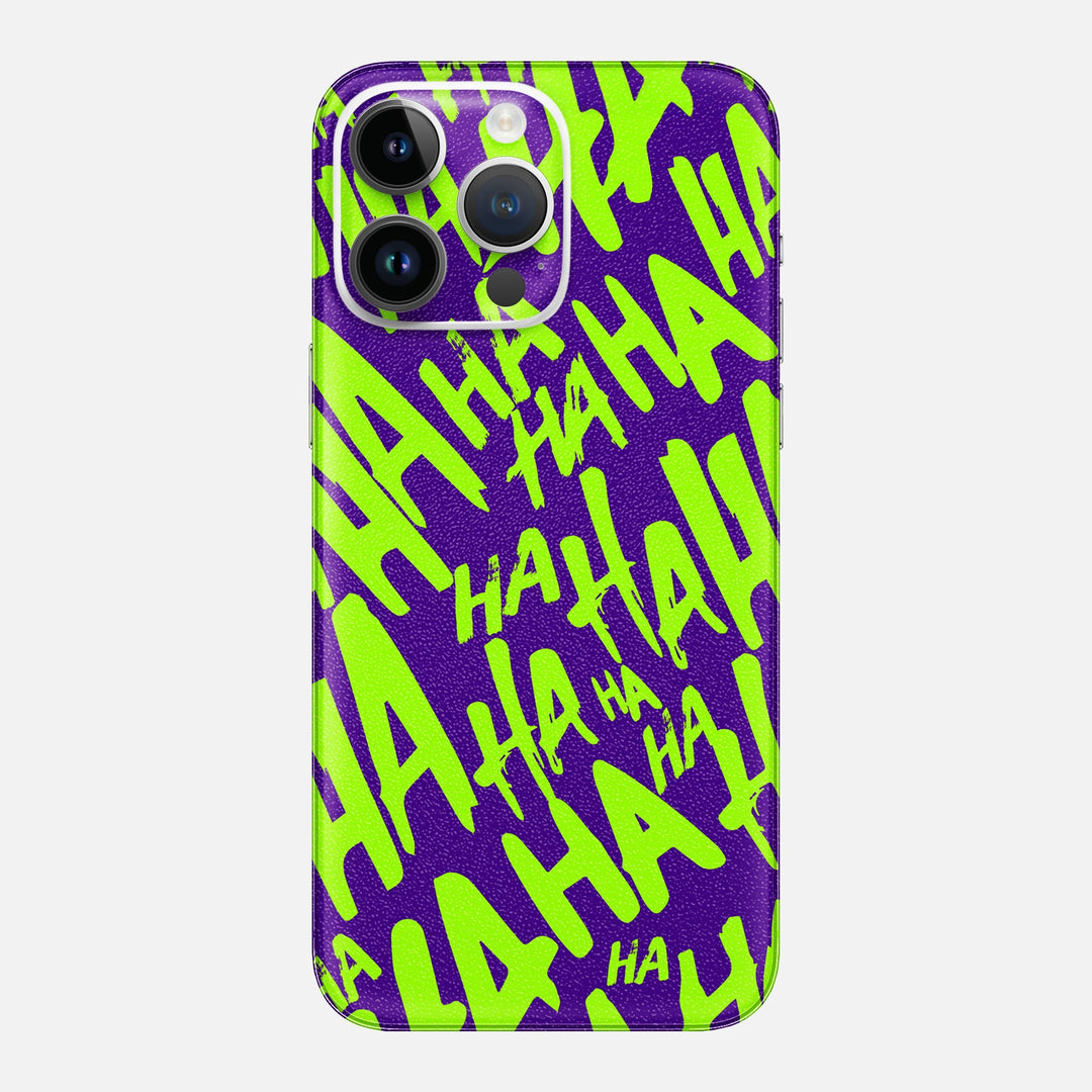 Ha Ha Ha Purple Skin for iPhone