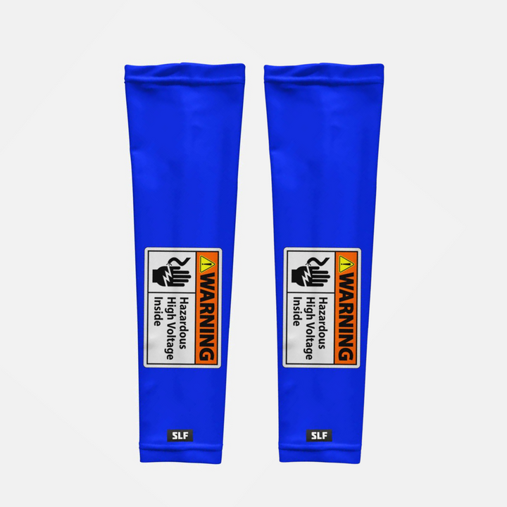 High Voltage Blue UV Arm Sleeves (pair)