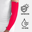 Hue Pink UV Arm Sleeves (pair)