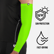 Hot Green UV Arm Sleeves (pair)