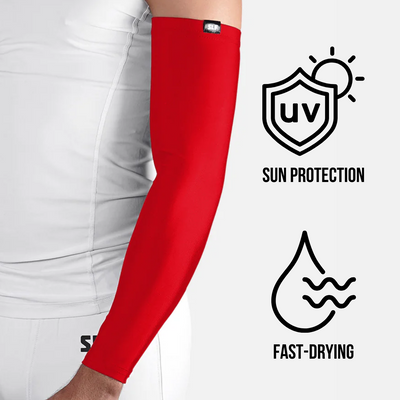 Hue Red UV Arm Sleeves (pair)