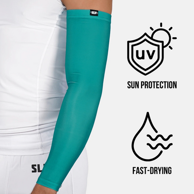 Hue Teal UV Arm Sleeves (pair)