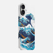 Japanese Waves Skin for iPhone