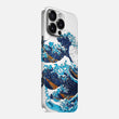 Japanese Waves Skin for iPhone