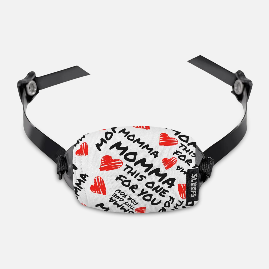 Momma Pattern Chin Strap Cover