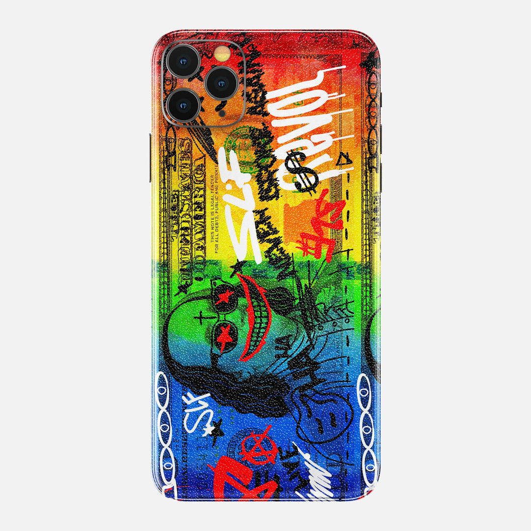 Money Benjamin Riot Skin for iPhone