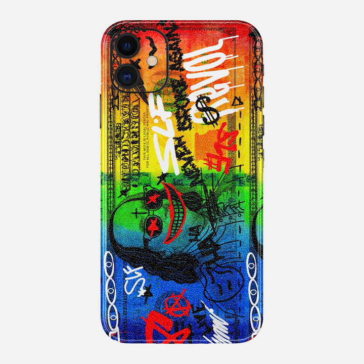 Money Benjamin Riot Skin for iPhone