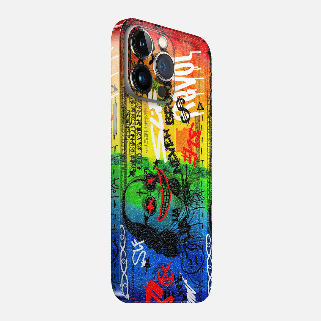 Money Benjamin Riot Skin for iPhone