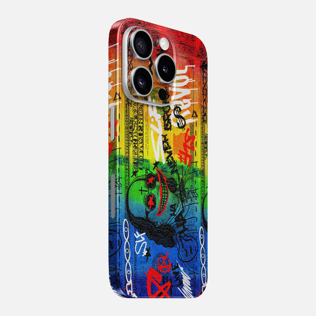 Money Benjamin Riot Skin for iPhone