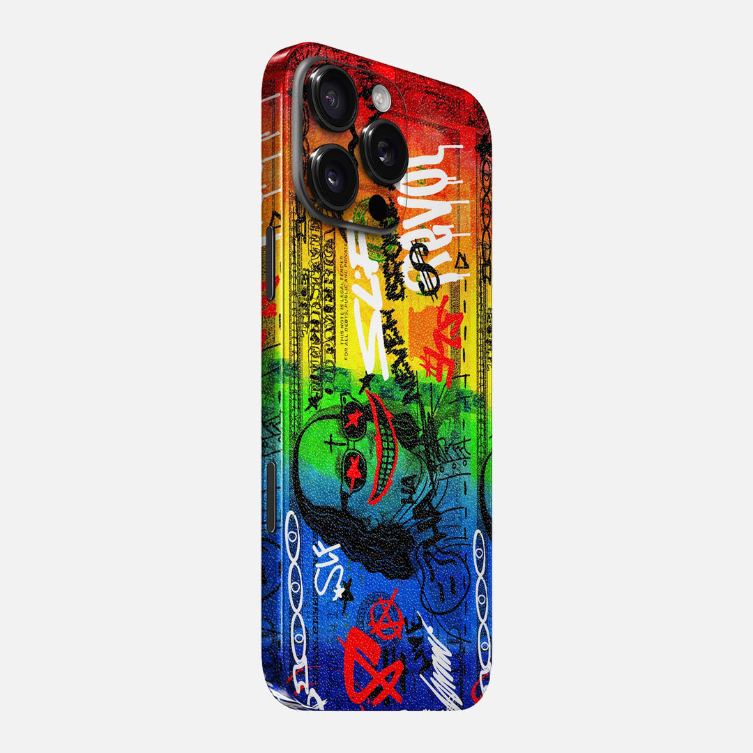 Money Benjamin Riot Skin for iPhone