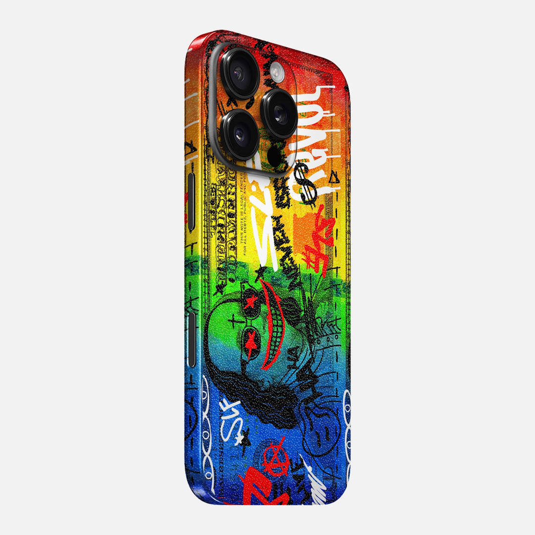 Money Benjamin Riot Skin for iPhone
