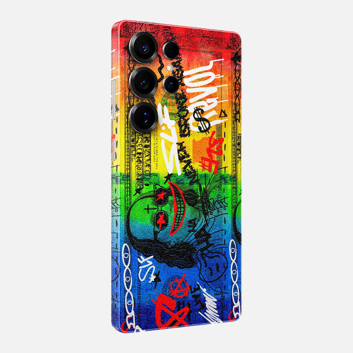 Money Benjamin Riot Skin for Samsung Galaxy