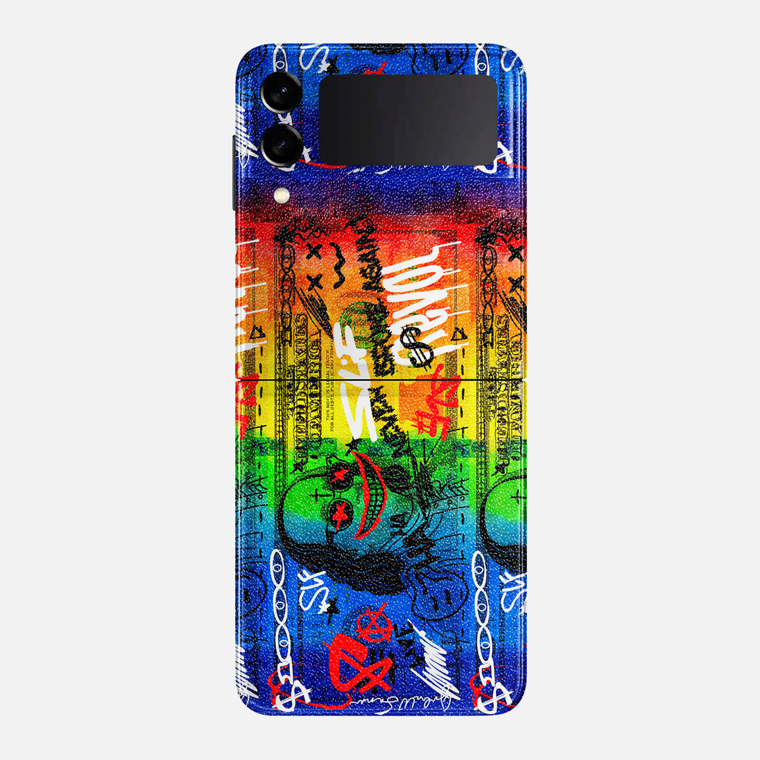 Money Benjamin Riot Skin for Samsung Galaxy