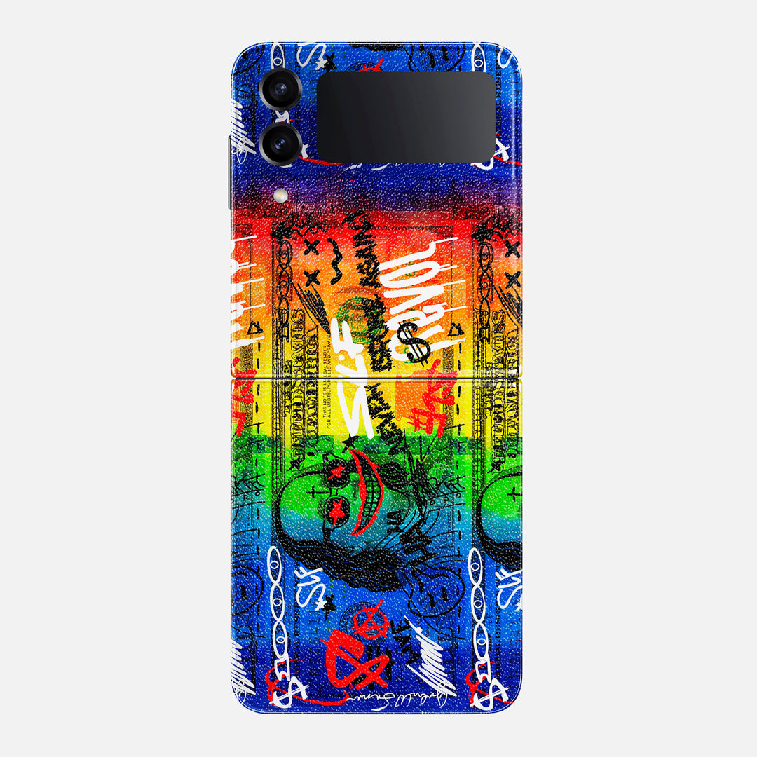 Money Benjamin Riot Skin for Samsung Galaxy