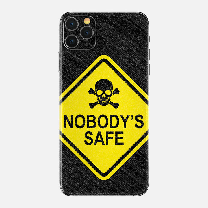 Nobody's Safe Skin for iPhone