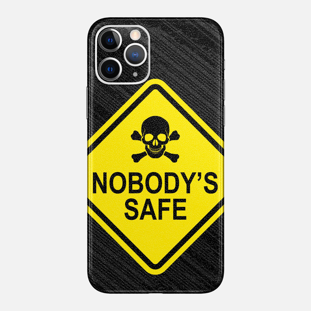 Nobody's Safe Skin for iPhone