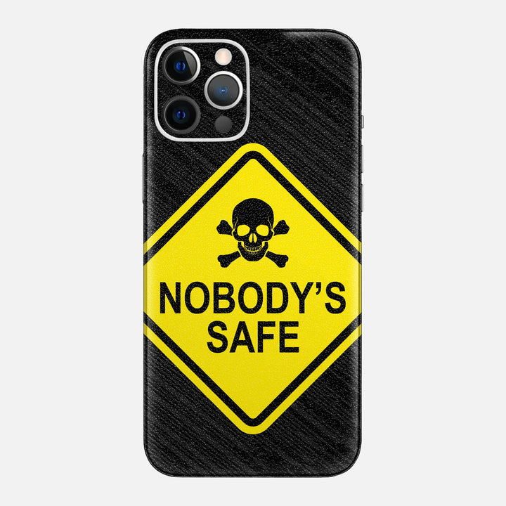 Nobody's Safe Skin for iPhone