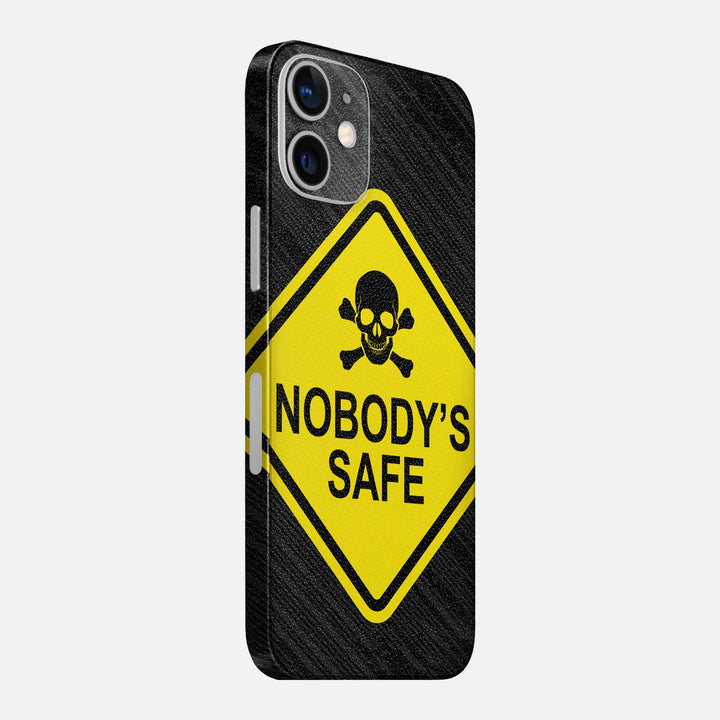 Nobody's Safe Skin for iPhone