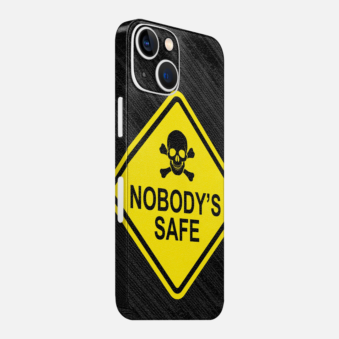 Nobody's Safe Skin for iPhone