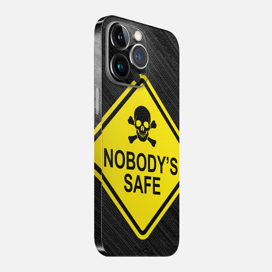 Nobody's Safe Skin for iPhone