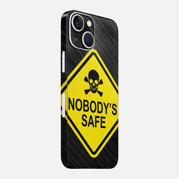 Nobody's Safe Skin for iPhone