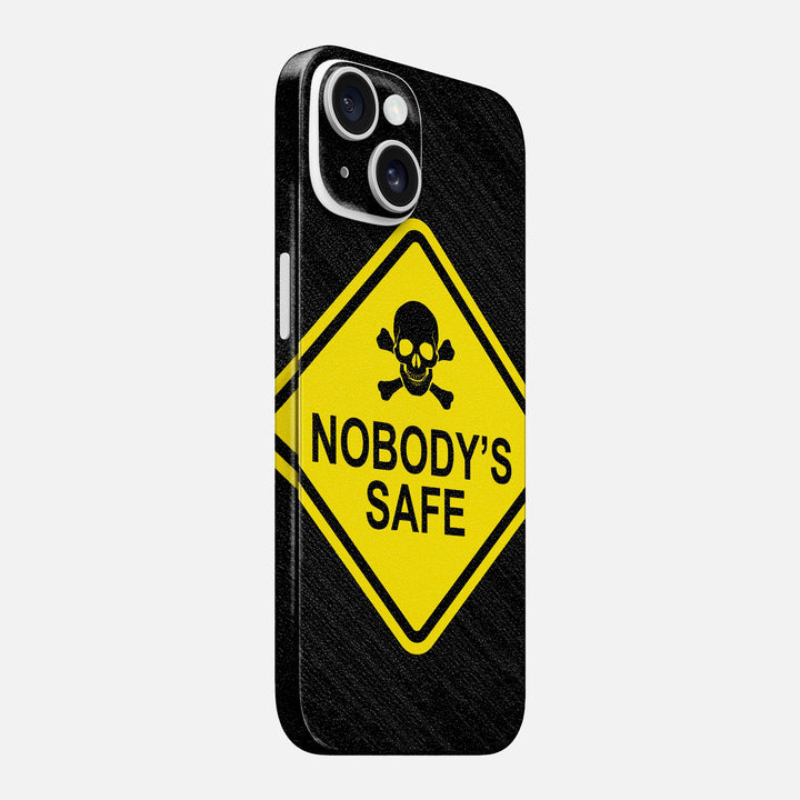 Nobody's Safe Skin for iPhone