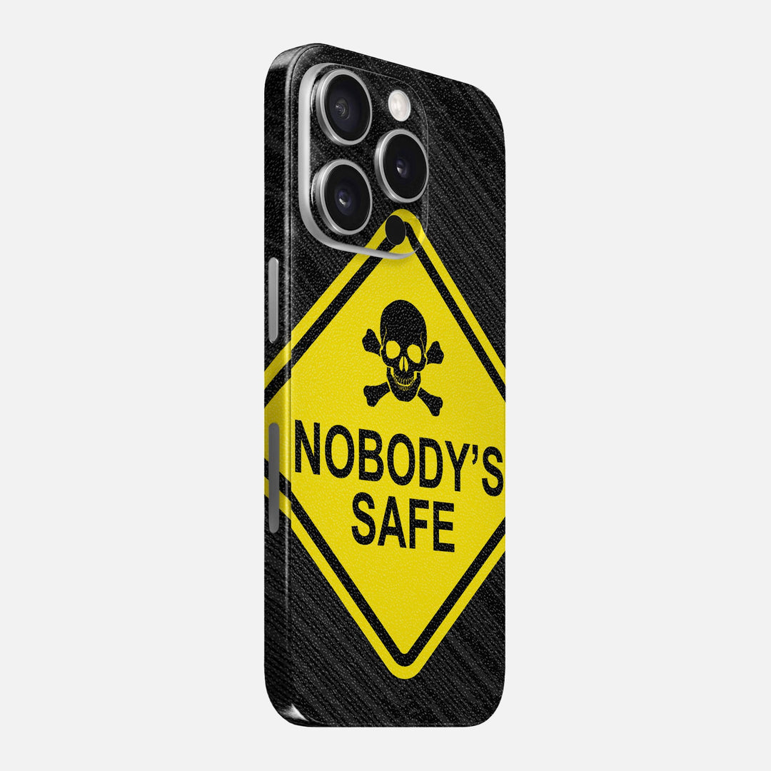Nobody's Safe Skin for iPhone